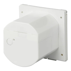 CEE Strømtilslutning, udv. 230 V, hvid